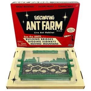 Uncle Milton Fascinating Ant Farm NIB NEW- Live Ant Habitat - Order Ants Online!